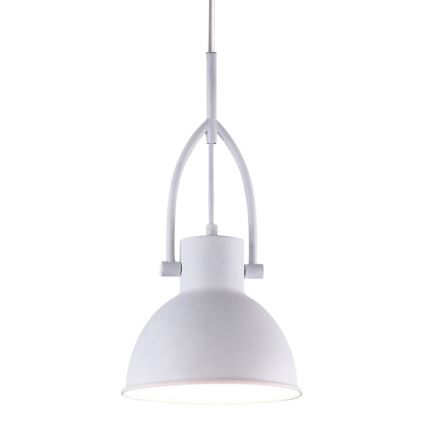 Hanglamp aan een koord HESTIA 1xE27/40W/230V wit