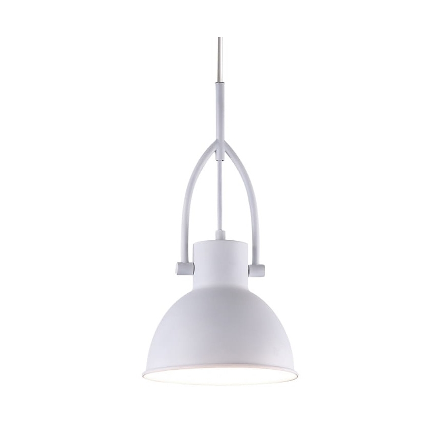 Hanglamp aan een koord HESTIA 1xE27/40W/230V wit