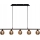 Hanglamp aan een koord IMAGINE 5xG9/40W/230V zwart/gerookt