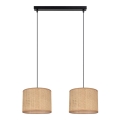 Hanglamp aan een koord IRMA 2xE27/60W/230V