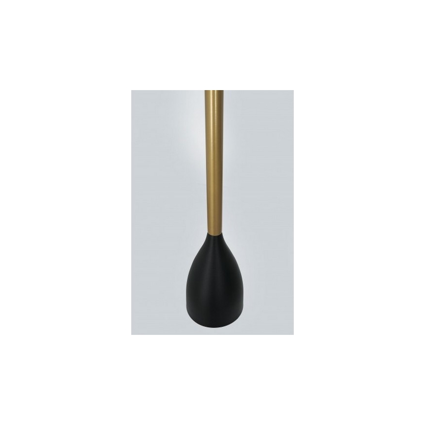 Hanglamp aan een koord ISTAPPAR 1xE27/60W/230V zwart/gouden