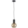 Hanglamp aan een koord JANTAR BLACK 1xE27/60W/230V