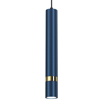 Hanglamp aan een koord JOKER 1xGU10/25W/230V blauw