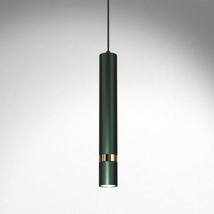 Hanglamp aan een koord JOKER 1xGU10/25W/230V groen