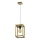 Hanglamp aan een koord KAGO 1xE27/60W/230V mat eiken