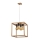 Hanglamp aan een koord KAGO 4xE27/60W/230V eiken