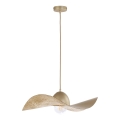 Hanglamp aan een koord KAPELLO 1xE27/60W/230V diameter 55 cm gouden