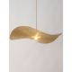 Hanglamp aan een koord KAPELLO 1xE27/60W/230V diameter 76 cm gouden