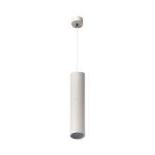 Hanglamp aan een koord KARADON 1xGU10/30W/230V 17 cm wit