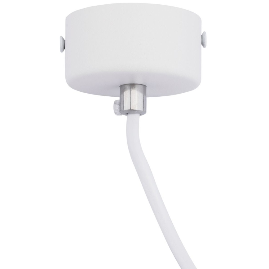 Hanglamp aan een koord KARADON 1xGU10/30W/230V 29 cm wit