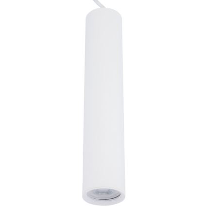 Hanglamp aan een koord KARADON 1xGU10/30W/230V 29 cm wit