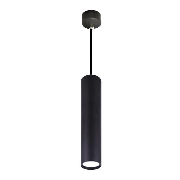 Hanglamp aan een koord KARADON 1xGU10/30W/230V 60 cm zwart