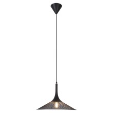 Hanglamp aan een koord KIRUNA 1xE27/40W/230V diameter 36 cm zwart