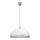 Hanglamp aan een koord KITCHEN 1xE27/15W/230V wit/glanzend chroom