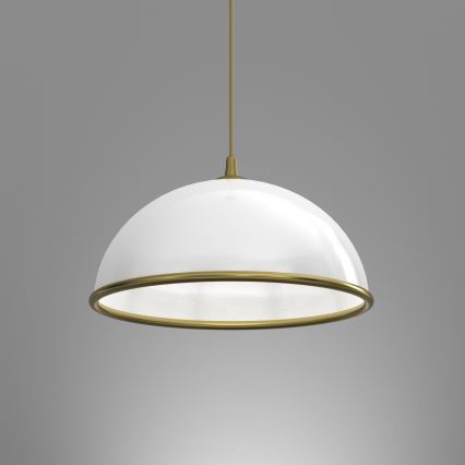 Hanglamp aan een koord KITCHEN 1xE27/15W/230V wit/goud