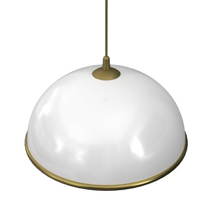 Hanglamp aan een koord KITCHEN 1xE27/15W/230V wit/goud