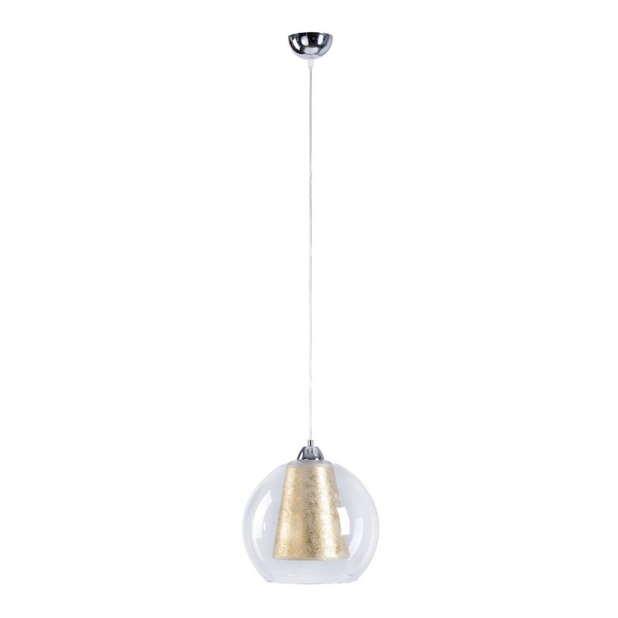 Hanglamp aan een koord KULANA 1xE27/60W/230V goud