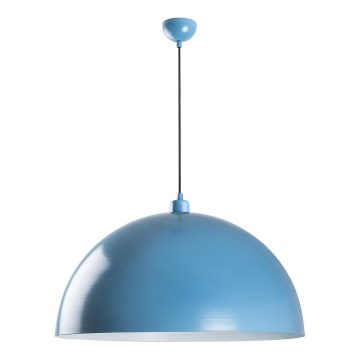 Hanglamp aan een koord KURE 1xE27/40W/230V blauw