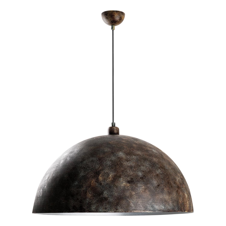Hanglamp aan een koord KURE 1xE27/40W/230V diameter 60 cm grijs
