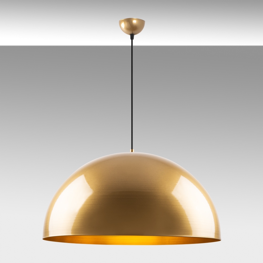 Hanglamp aan een koord KURE 1xE27/40W/230V goud