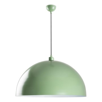 Hanglamp aan een koord KURE 1xE27/40W/230V groen