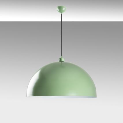 Hanglamp aan een koord KURE 1xE27/40W/230V groen