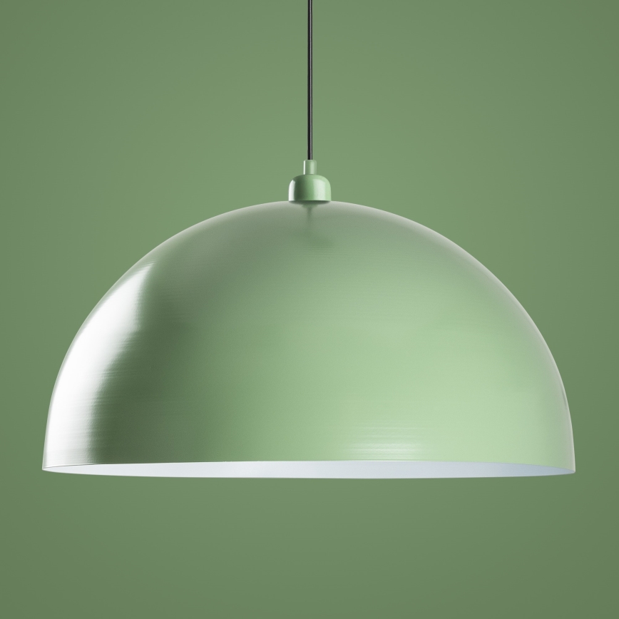 Hanglamp aan een koord KURE 1xE27/40W/230V groen