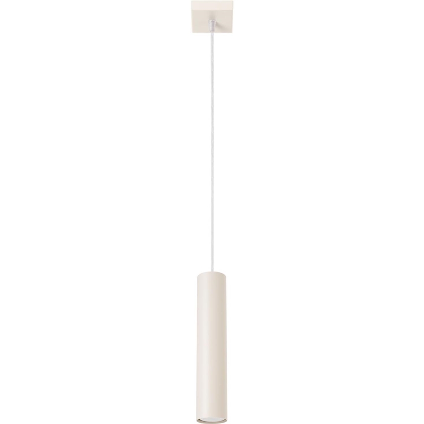 Hanglamp aan een koord LAGOS 1xGU10/10W/230V crème