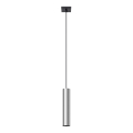 Hanglamp aan een koord LAGOS 1xGU10/10W/230V glanzend chroom