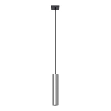 Hanglamp aan een koord LAGOS 1xGU10/10W/230V glanzend chroom