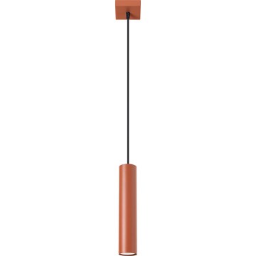 Hanglamp aan een koord LAGOS 1xGU10/10W/230V rood