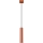 Hanglamp aan een koord LAGOS 1xGU10/10W/230V rood