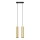 Hanglamp aan een koord LAGOS 2xGU10/10W/230V goud