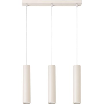 Hanglamp aan een koord LAGOS 3xGU10/10W/230V crème