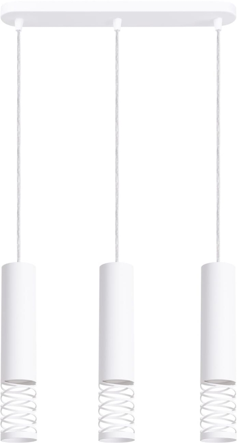 Hanglamp aan een koord LAMI 3xGU10/10W/230V wit