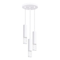 Hanglamp aan een koord LAMI 3xGU10/10W/230V wit