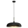 Hanglamp aan een koord LINCOLN 1xE27/60W/230V d. 45 cm zwart