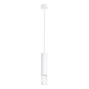 Hanglamp aan een koord LIRO 1xGU10/10W/230V wit