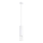 Hanglamp aan een koord LIRO 1xGU10/10W/230V wit