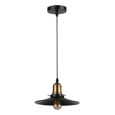 Hanglamp aan een koord LOFT 1xE27/60W/230V diameter 22 cm zwart