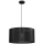 Hanglamp aan een koord LOFT SHADE 1xE27/60W/230V diameter 40 cm zwart