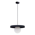 Hanglamp aan een koord LOME 1xE27/60W/230V zwart