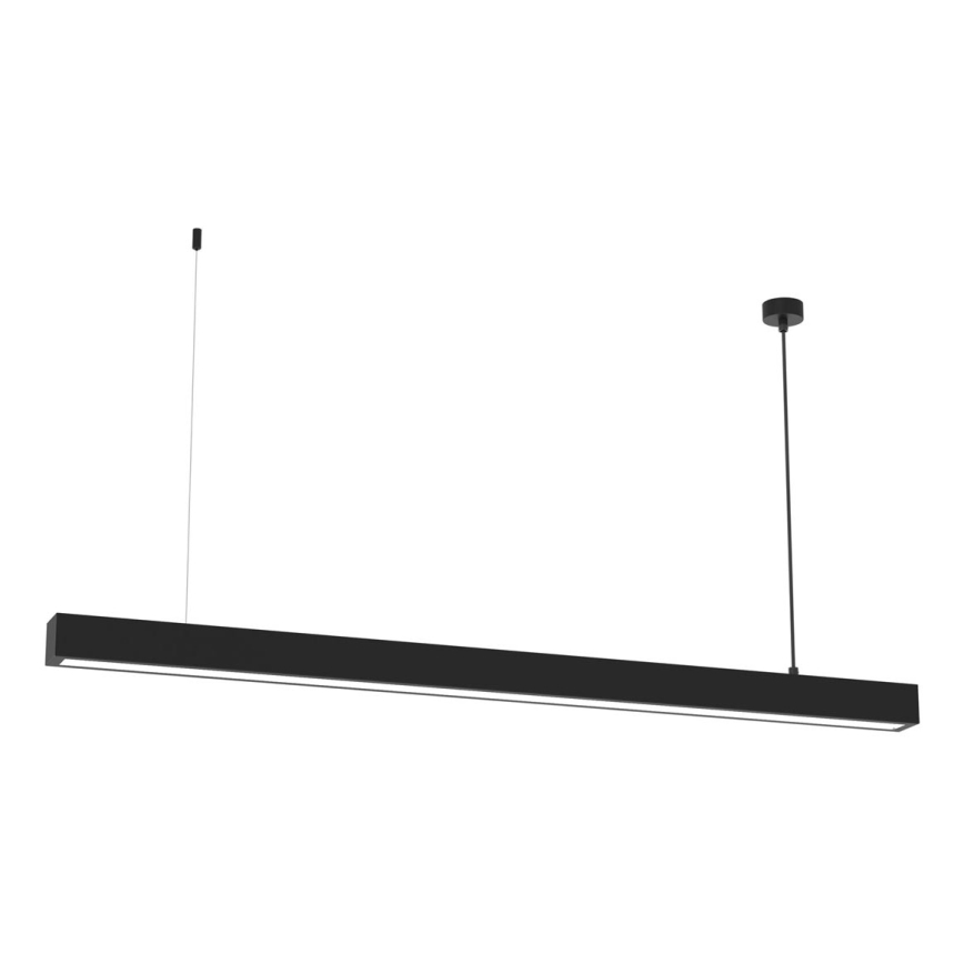 Hanglamp aan een koord LUNGO T8 1xG13/18W/230V zwart