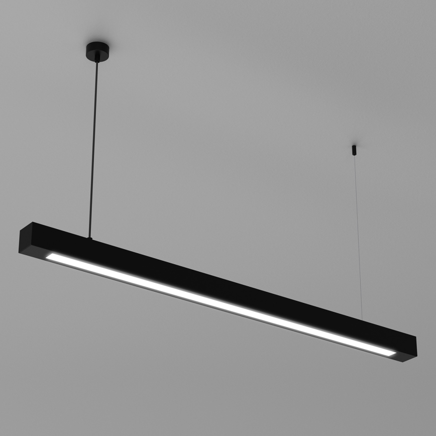 Hanglamp aan een koord LUNGO T8 1xG13/18W/230V zwart