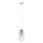 Hanglamp aan een koord MADERA 1xE27/60W/230V wit/hout
