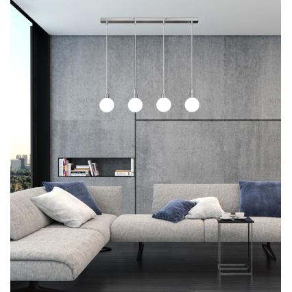 Hanglamp aan een koord MALDUS 4xG9/40W/230V