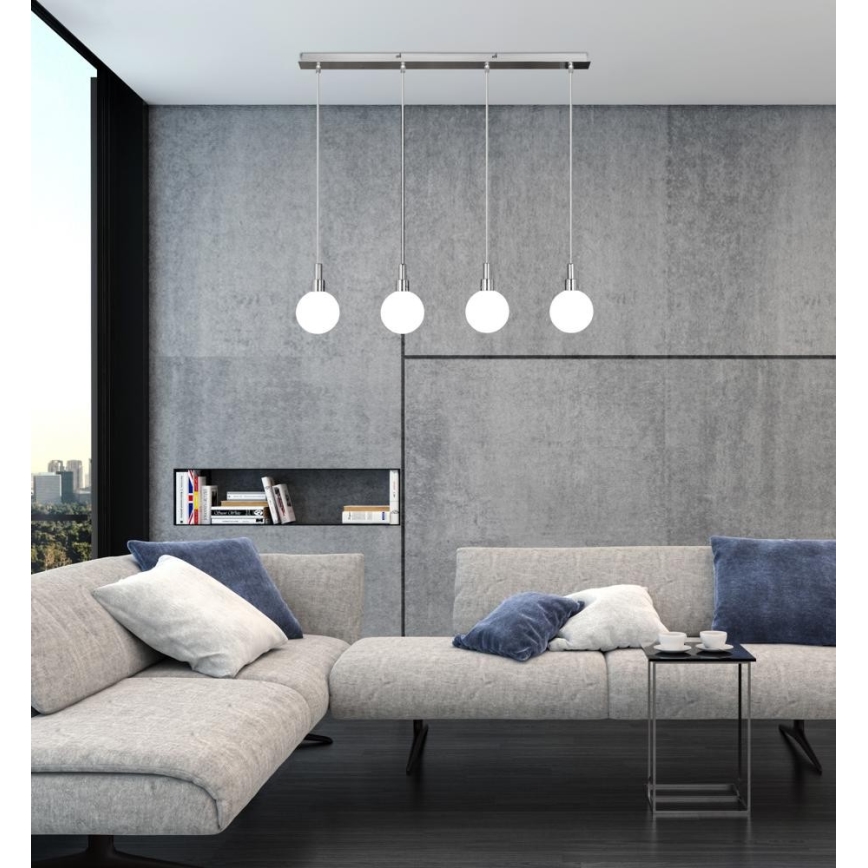 Hanglamp aan een koord MALDUS 4xG9/40W/230V