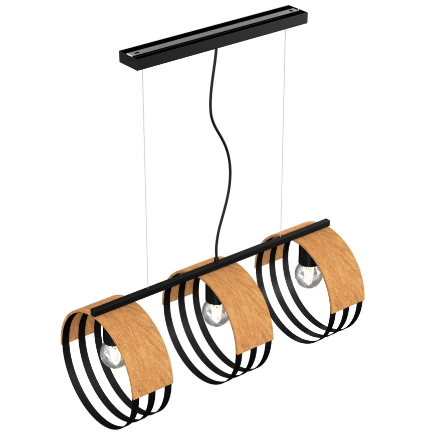 Hanglamp aan een koord MALM 3xE27/60W/230V