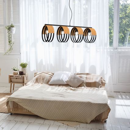 Hanglamp aan een koord MALM 4xE27/60W/230V