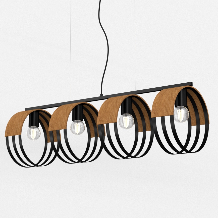 Hanglamp aan een koord MALM 4xE27/60W/230V
